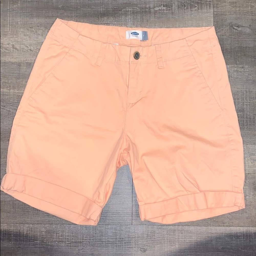 Old Navy Cuffed Roll Up Bermuda Shorts 2